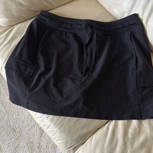 Women's Black Skorts